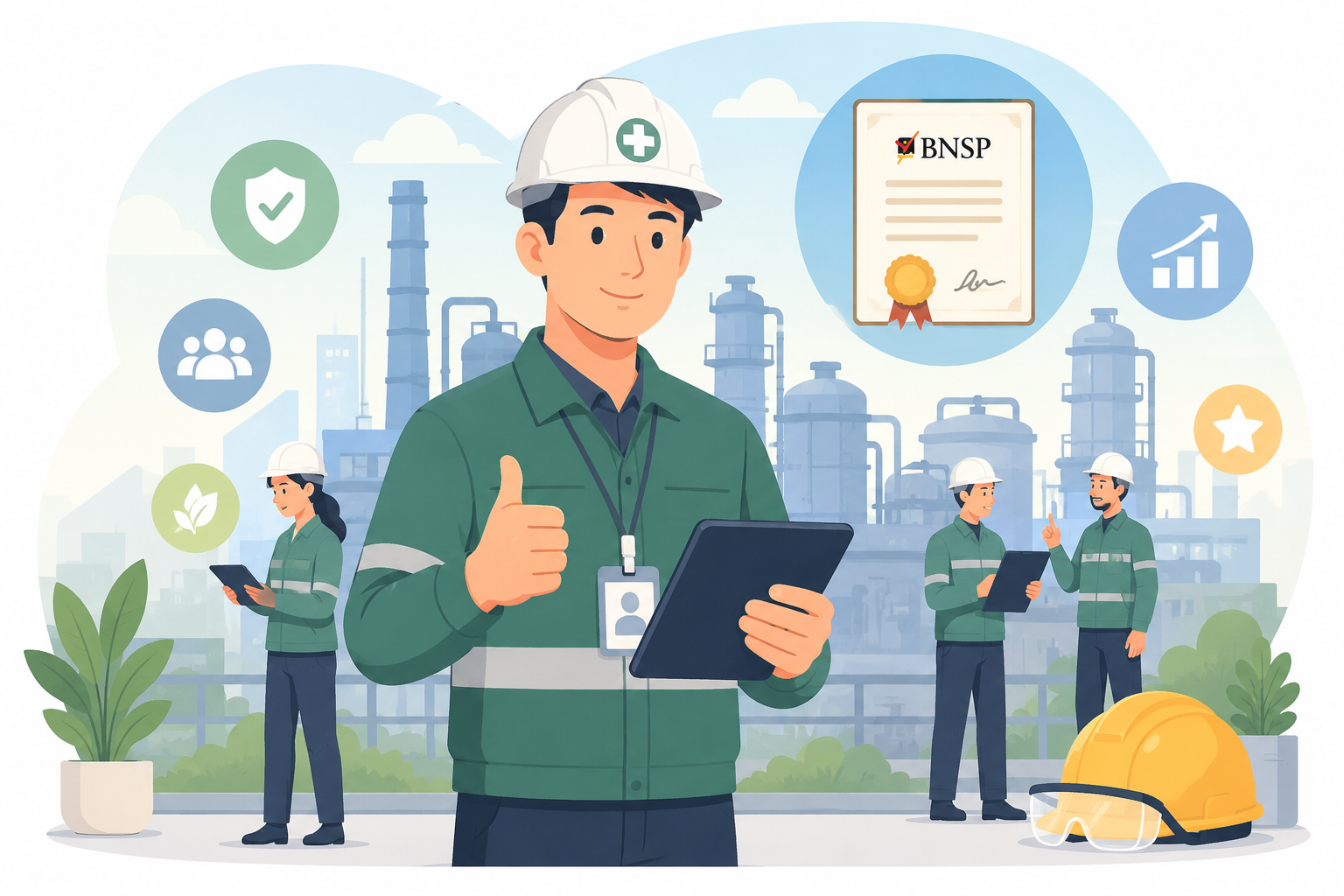 Sertifikasi BNSP untuk Profesional HSE: Kuasai Kompetensi Kunci